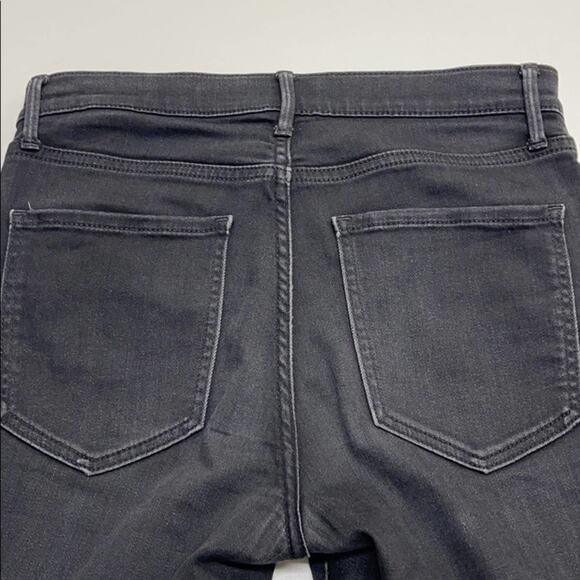 BANANA REPUBLIC Womens 27 Black Skinny Ankle Jeans - Picture 2 of 4